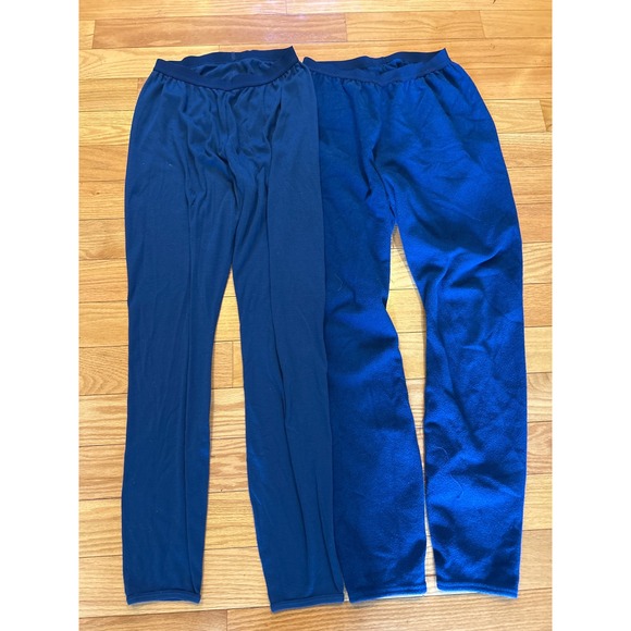 Patagonia Other - Patagonia Capilene Base Layer Bottoms Bundle Blue Mens Large Made in USA 2 Pairs